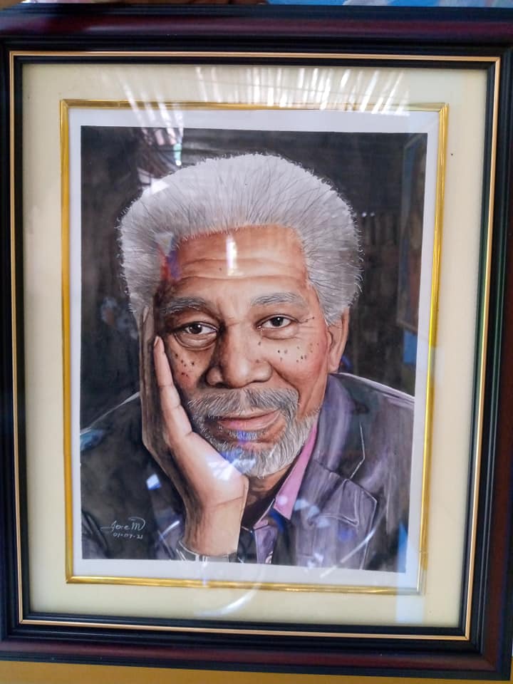 Morgan Freeman Portrait